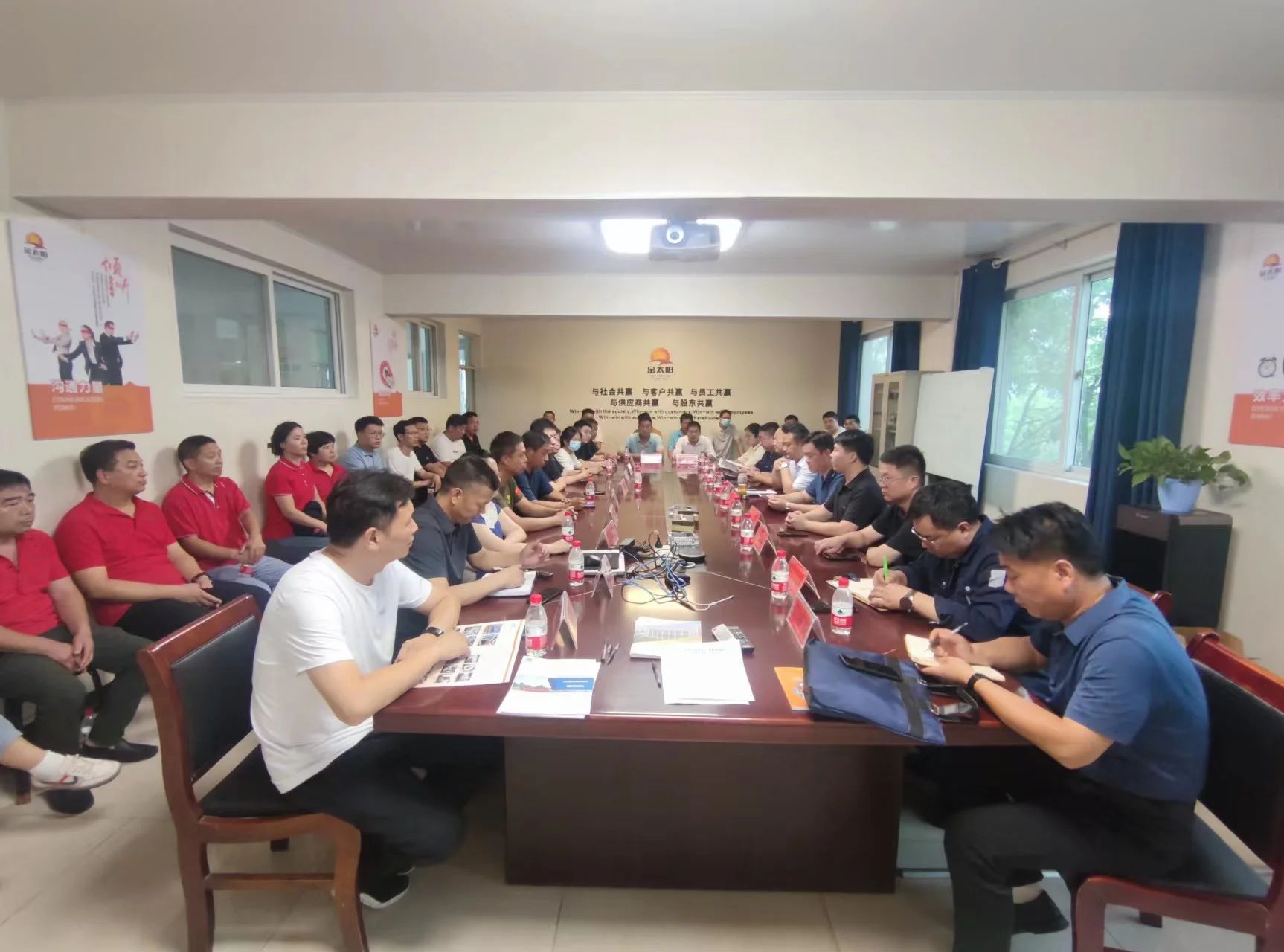 延津縣2023年工貿企業(yè)防汛應急演練在我司舉行！